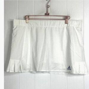 Adidas Climalite Tennis/Golf Skort in White Size L